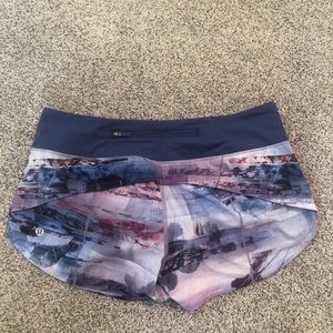Lululemon Speed Up shorts!!